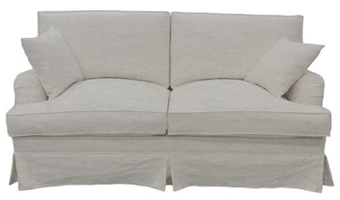 Daytona 2-Seater Sofa Feather Foam - Salt & Pepper at online8 furniture store Auckland