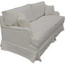 Daytona 3 Seater Sofa Feather/Foam - Salt & Pepper at online8 furniture store Auckland
