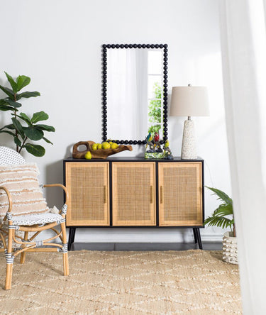 Deco Black Mirror at online8 furniture store Auckland