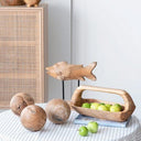 Decorative Teak Balls Set of 3 at online8 furniture store Auckland
