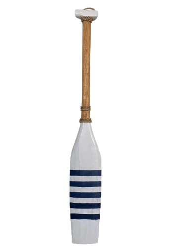 Decorative Wooden Oars Blue at online8 furniture store Auckland