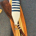 Decorative Wooden Oars Blue at online8 furniture store Auckland