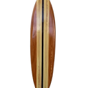 Decorative Wooden Surfboard at online8 furniture store Auckland