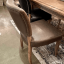 Derringer Dining Chair - Brown at online8 furniture store Auckland