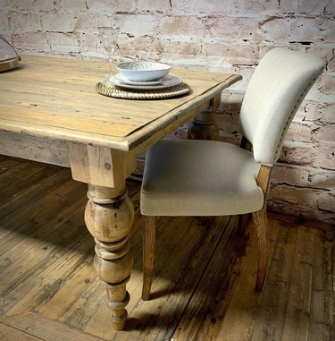 Derringer Dining Chair - Linen at online8 furniture store Auckland