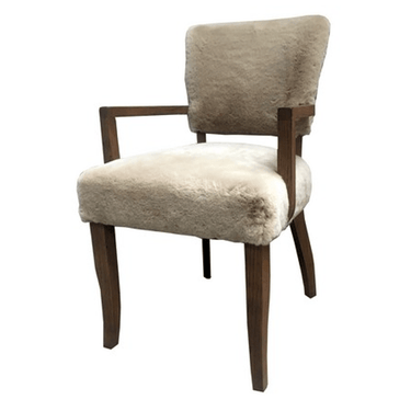 Derringer Sherpa Carver Dining Chair at online8 furniture store Auckland