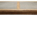 Dining Table - Old Elm Zinc Top at online8 furniture store Auckland