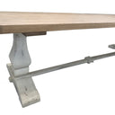 Dining Table Reclaimed Elm - 3000mm at online8 furniture store Auckland