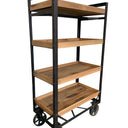 Display Unit on Wheels | Bookcase NZ at online8 furniture store Auckland