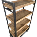 Display Unit on Wheels | Bookcase NZ at online8 furniture store Auckland