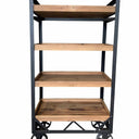 Display Unit on Wheels | Bookcase NZ at online8 furniture store Auckland