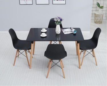 Echo Dining Suite 5Pcs with 1.5Table at online8 furniture store Auckland