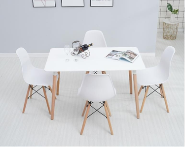 Echo Dining Suite 5Pcs with 1.5Table at online8 furniture store Auckland