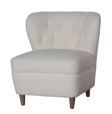 Ellis Boucle Occasional Chair | Casual Chair | Bedroom Chair | Online8 at online8 furniture store Auckland