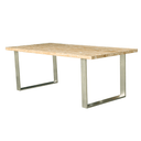 Elm Dining Table 2200 at online8 furniture store Auckland