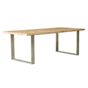 Elm Dining Table 2200 at online8 furniture store Auckland