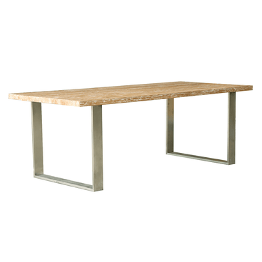 Elm Dining Table 2200 at online8 furniture store Auckland