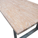 Elm Dining Table 2200 at online8 furniture store Auckland