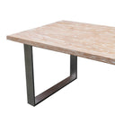 Elm Dining Table 2200 at online8 furniture store Auckland