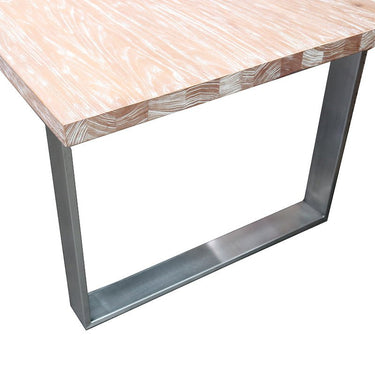 Elm Dining Table 2200 at online8 furniture store Auckland