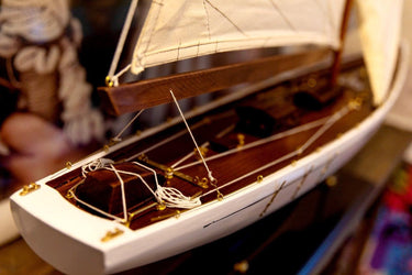 Endeavour Sailing Yacht Model - Large at online8 furniture store Auckland