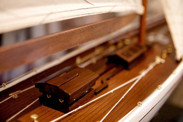 Endeavour Sailing Yacht Model - Large at online8 furniture store Auckland