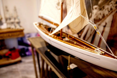 Endeavour Sailing Yacht Model - Large at online8 furniture store Auckland