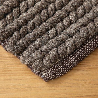 Europa Woolen Rug-Charcoal at online8 furniture store Auckland