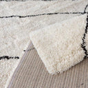 Evie Nordic Cream Black Rug at online8 furniture store Auckland