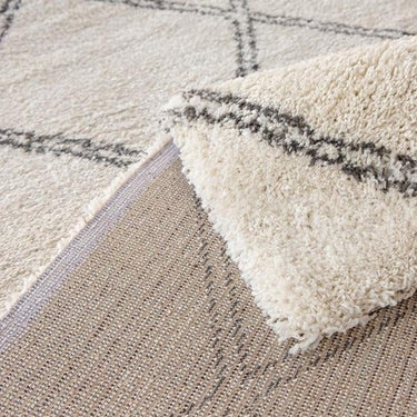 Evie Scandi Cream Grey Rug at online8 furniture store Auckland