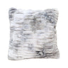 Faux Fur Ribbed Cushion 45x45cm at online8 furniture store Auckland