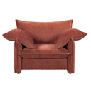 Fernsby Lux Armchair - Paprika at online8 furniture store Auckland