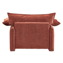 Fernsby Lux Armchair - Paprika at online8 furniture store Auckland