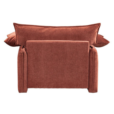 Fernsby Lux Armchair - Paprika at online8 furniture store Auckland