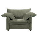 Fernsby Lux Armchair - Sage at online8 furniture store Auckland