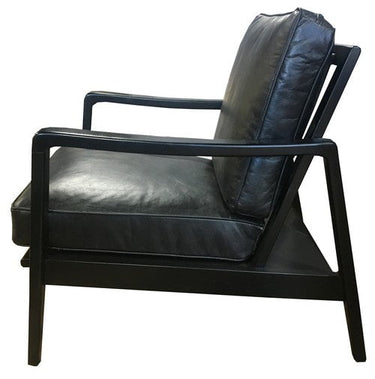 Finn Chair - Belon Black/Black Frame at online8 furniture store Auckland