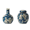Floral Ceramic Jar Set/4 at online8 furniture store Auckland