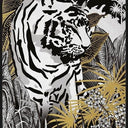 Framed Canvas Art - Golden Bengal at online8 furniture store Auckland
