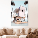 Framed Canvas Art - Miami Beach at online8 furniture store Auckland