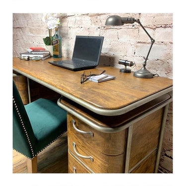 French Art Deco Desk | Office Desk | Executive Desk at online8 furniture store Auckland