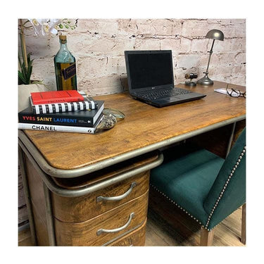 French Art Deco Desk | Office Desk | Executive Desk at online8 furniture store Auckland