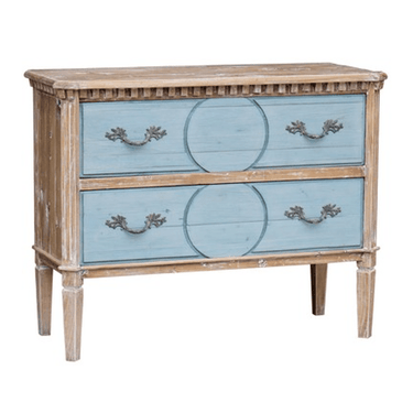 French Country 2 Drawer Chest at online8 furniture store Auckland
