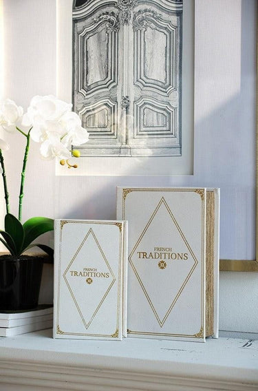 French Tradition Book Boxes at online8 furniture store Auckland