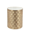 Geometric Side Table Gold at online8 furniture store Auckland