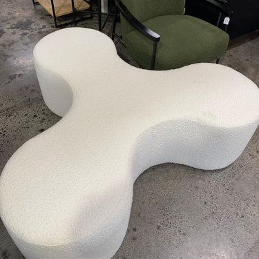 Georgia Boucle Ottoman XL | Coffee Table at online8 furniture store Auckland