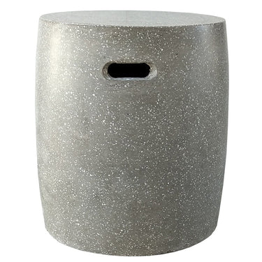 Georgia Stool Round | Concrete Side Table at online8 furniture store Auckland