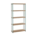 Glass Display Unit | Bookcase at online8 furniture store Auckland