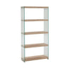 Glass Display Unit | Bookcase at online8 furniture store Auckland