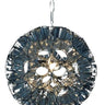 Glass Orb Pendant - Silver Antique at online8 furniture store Auckland