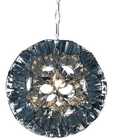 Glass Orb Pendant - Silver Antique at online8 furniture store Auckland